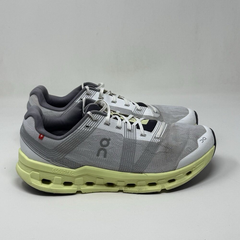 On Cloudgo Sneakers Mens 11 White Gray Lightweight Running Walking Shoes